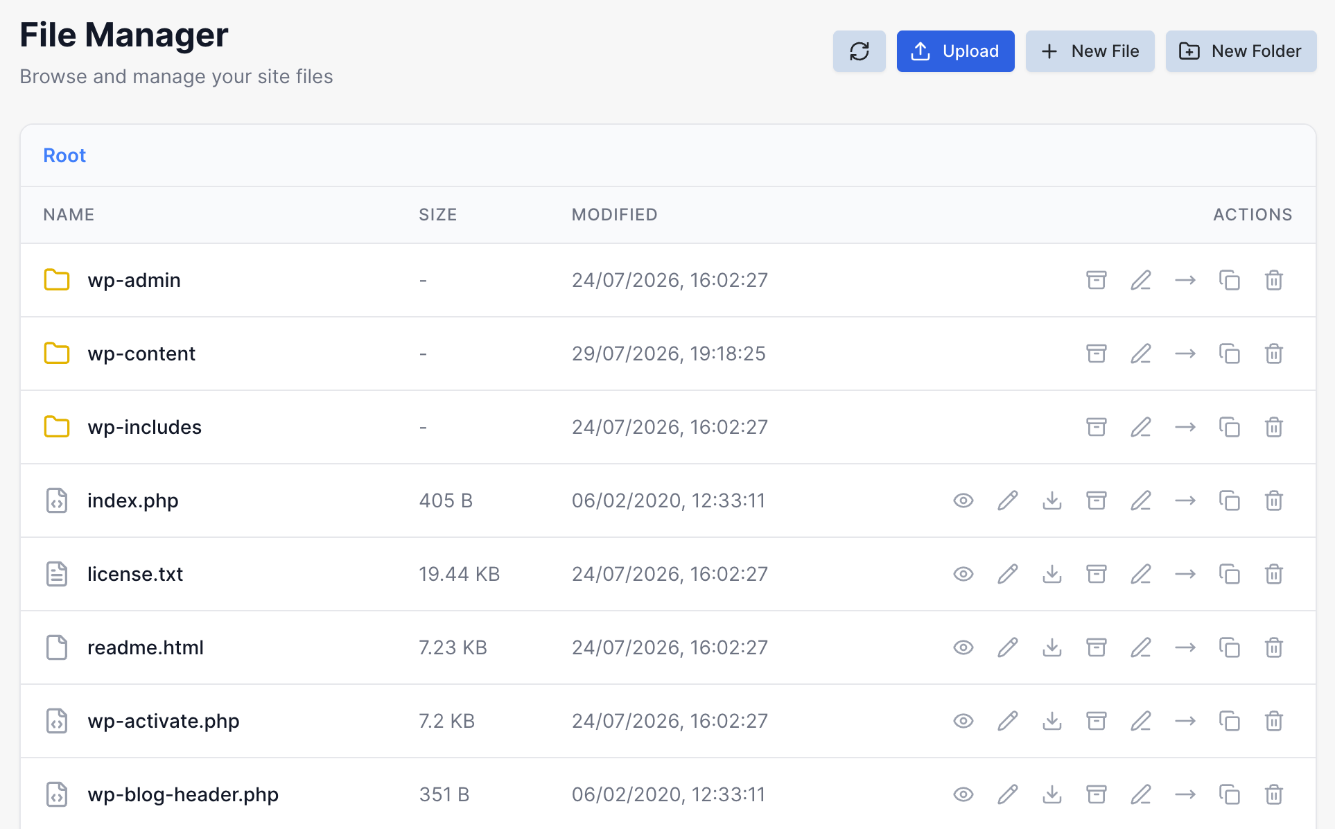 File Manager