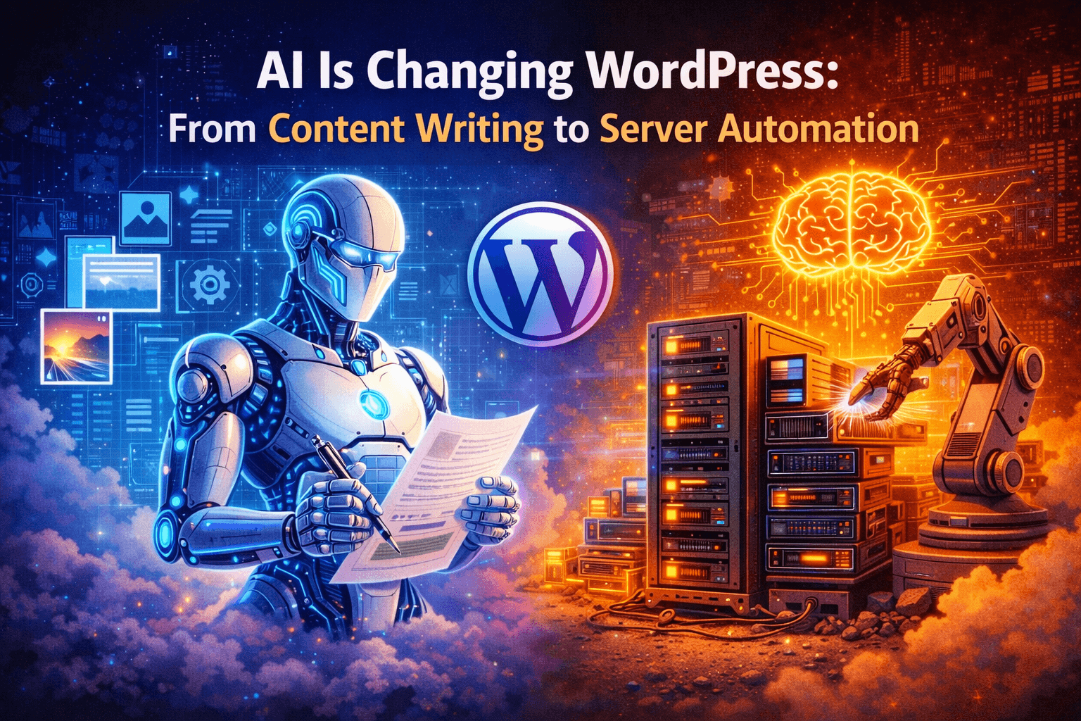 AI Is Changing WordPress: From Content Writing to Server Automation