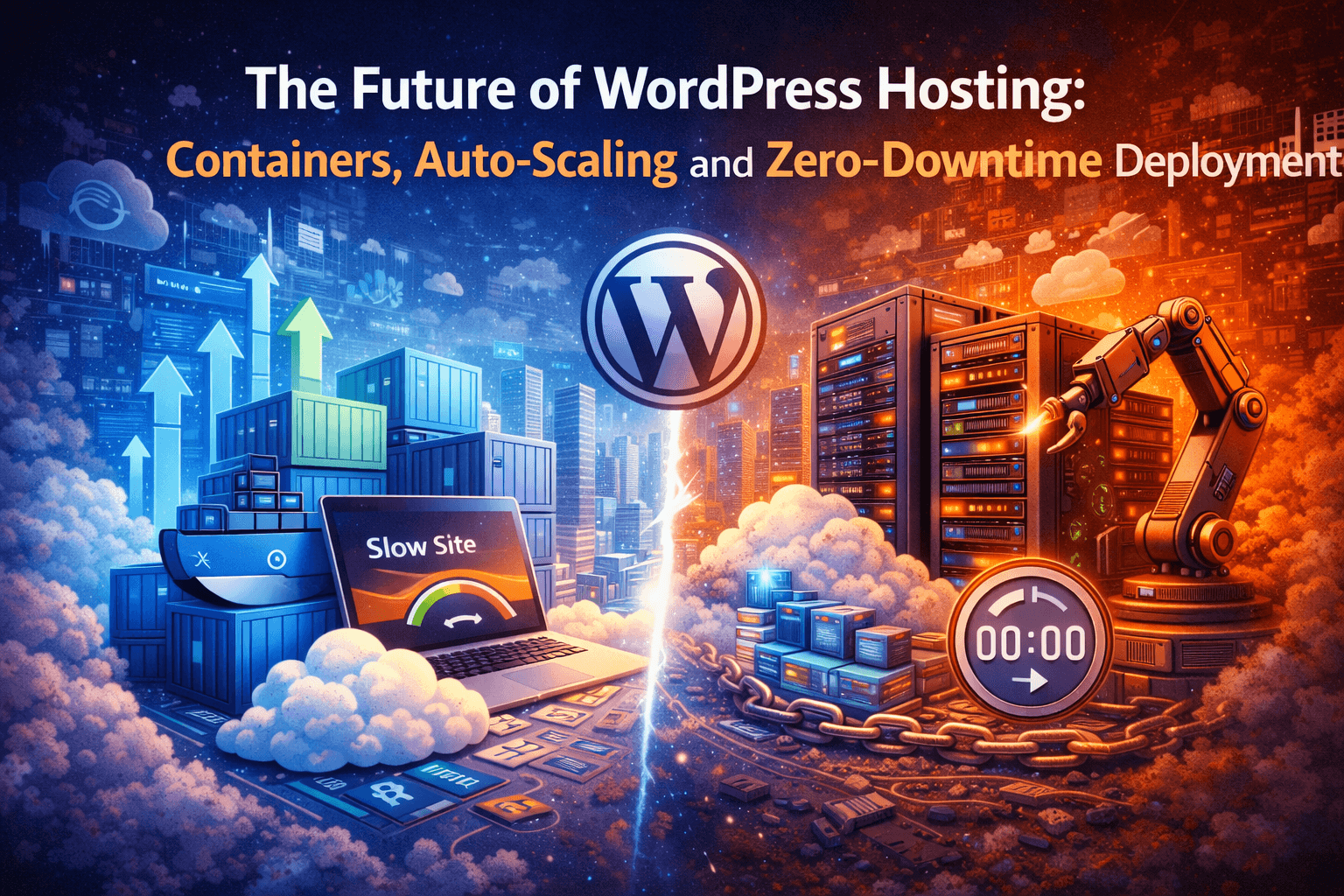 The Future of WordPress Hosting: Containers, Auto-Scaling, and Zero-Downtime Deployments