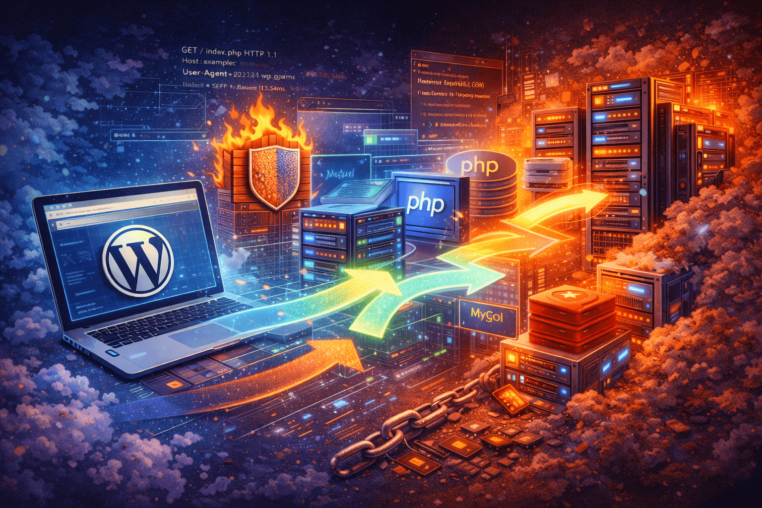 What Happens Inside a WordPress Request (Server-Level Breakdown)