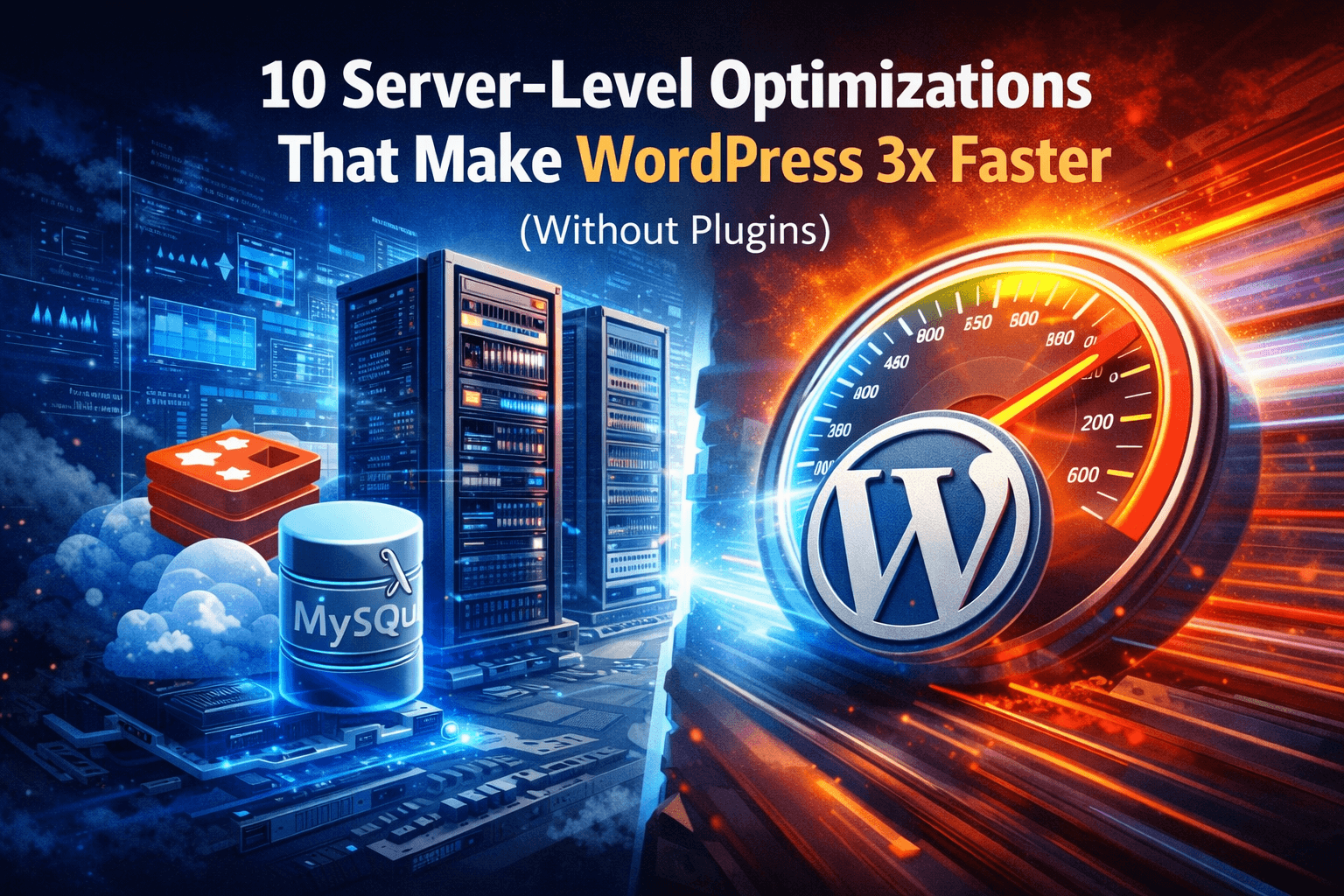 10 Server-Level Optimizations That Make WordPress 3x Faster (Without Plugins)