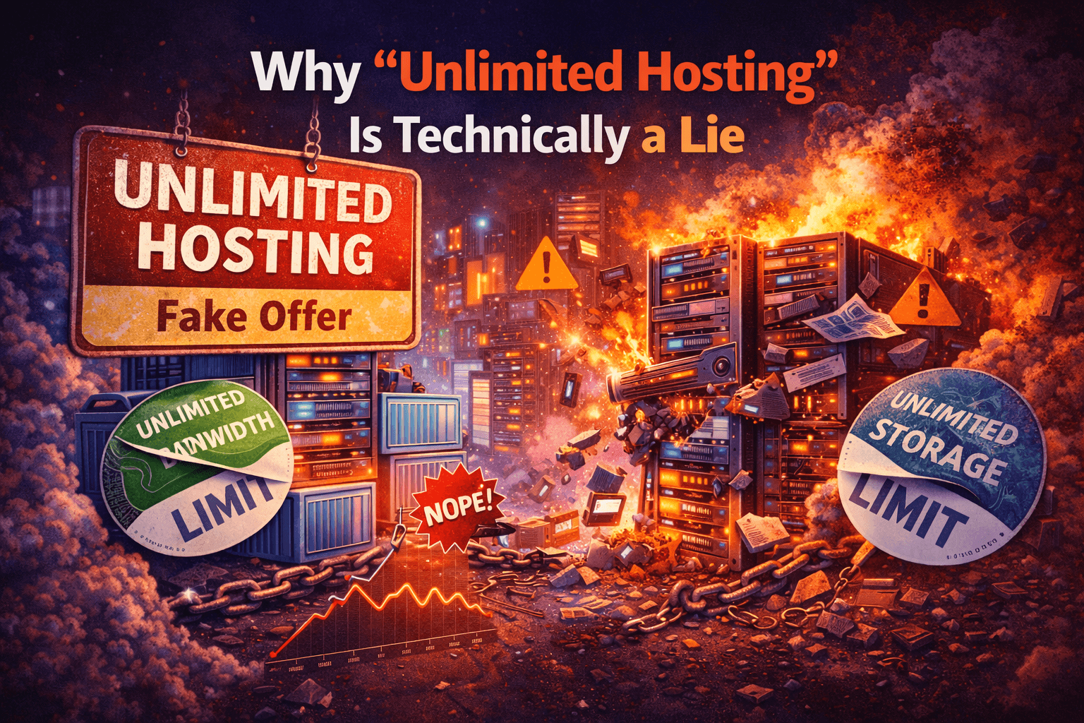 Why “Unlimited Hosting” Is Technically a Lie
